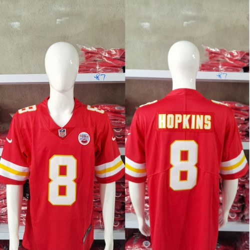 Kansas City Chiefs Jersey Red NO.8 HOPKINS