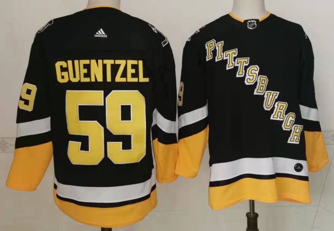 Pittsburgh Penguins 21/22  Alternate Player Jersey Black NO.59 GUENTZEL