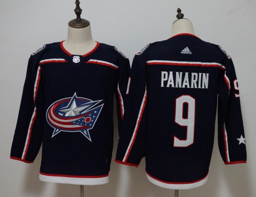 Columbus Blue Jackets Home 2022 Breakaway Player Jersey Navy NO.9 PANARIN