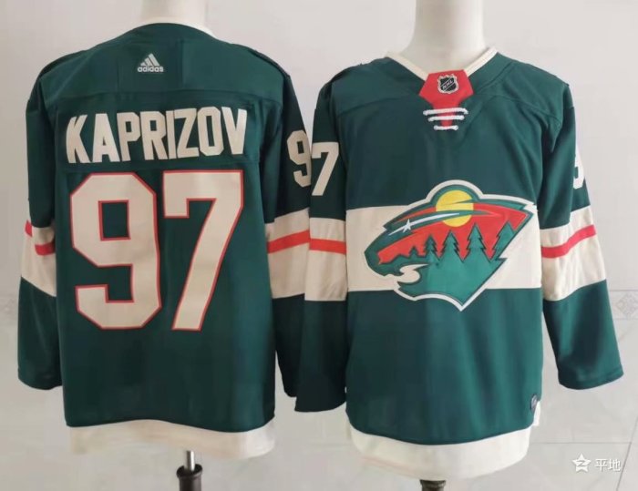 Minnesota Wild Home Jersey Green NO.97 KAPRIZOV