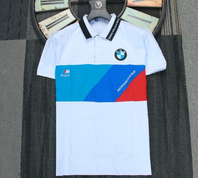 2025 BMW Polo shirt White NO Number