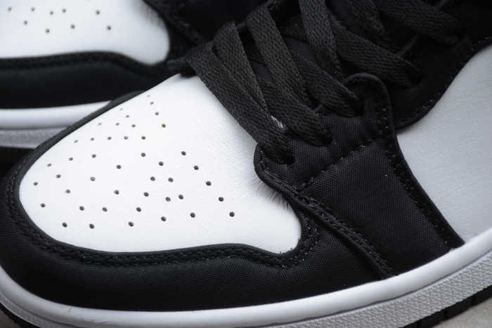 Air Jordan 1 Mid SE Black Gym Red White Light Smoke Grey 852542-100