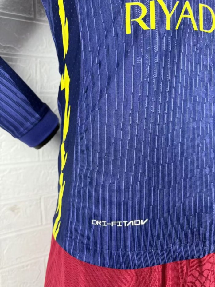 Atletico Madrid Away Player Long Sleeve Man Jersey 25/26