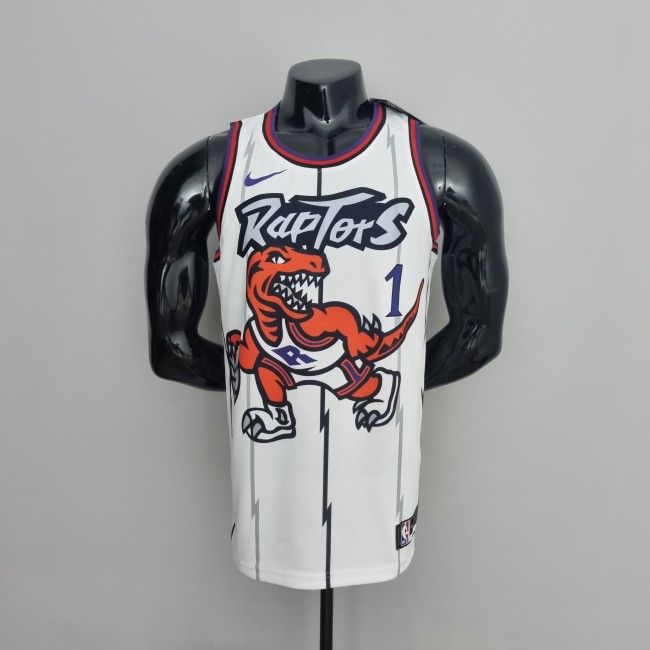 Tracy McGrady Toronto Raptors Swingman Jersey White