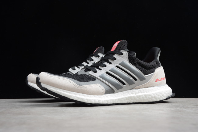 Ultra Boost S&L Black Grey Shock Red EF0720