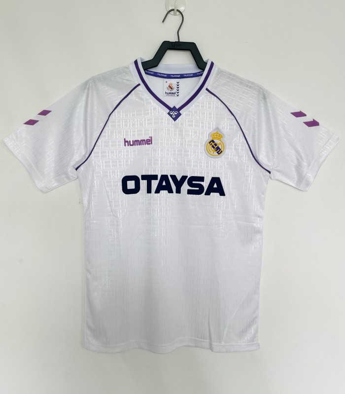 Real Madrid Home Retro Jersey 1990/92