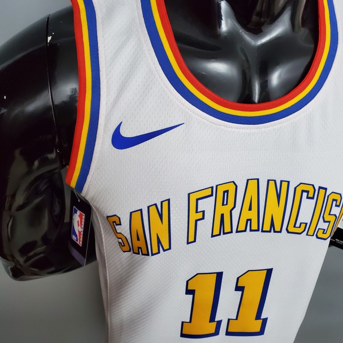 Klay Thompson Golden State Warriors San Francisco Swingman Jersey White