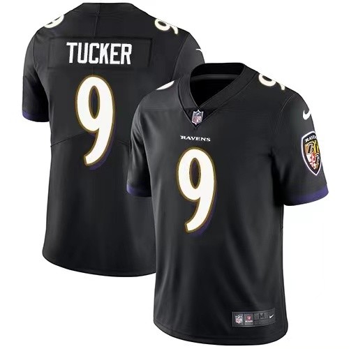 Baltimore Ravens Jersey Black NO.9 TUCKER