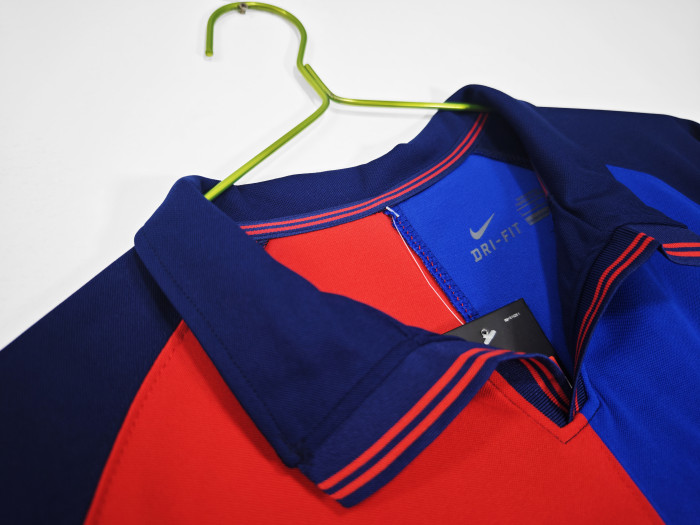 Barcelona Match Issue Champions League Home jersey 1999/00