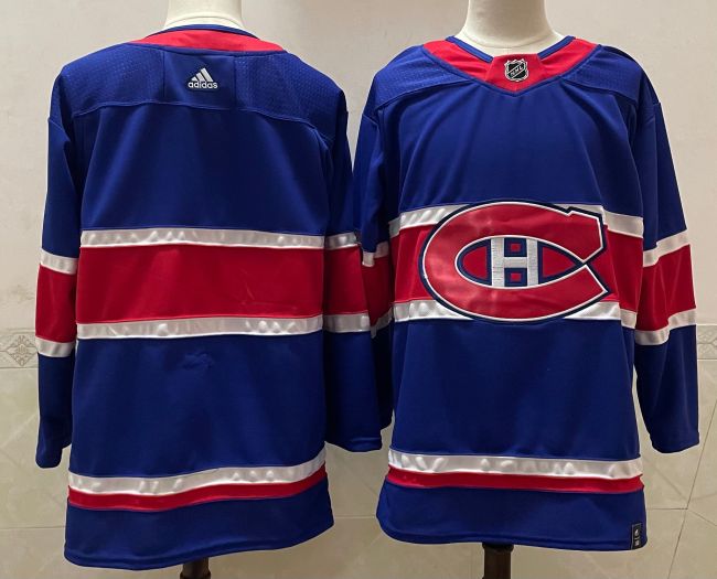 Montreal Canadiens Home Breakaway Jersey Blue NO Number