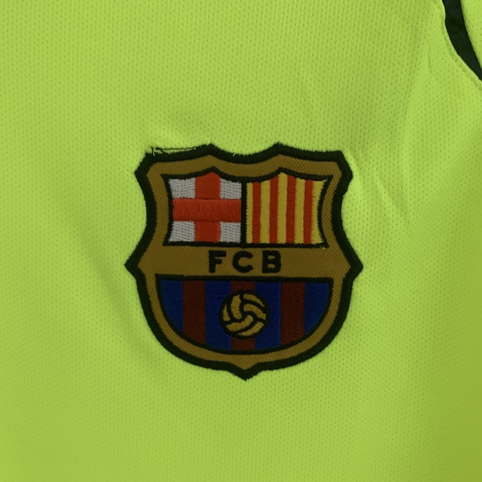 Barcelona Away Long Sleeve Retro Jersey 2005/06
