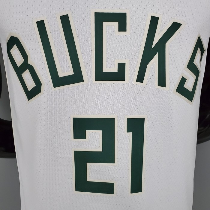 Jrue Holiday Milwaukee Bucks Swingman Jersey White