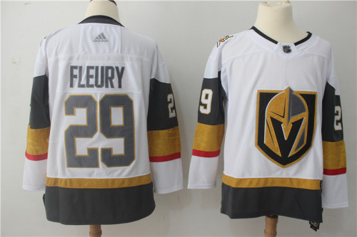 Vegas Golden Knights Home Jersey White NO.29 FLEURY