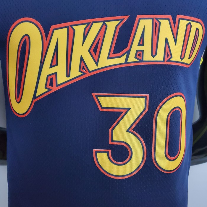 Stephen Curry Golden State Warriors City Edition Swingman Jersey Royal Blue