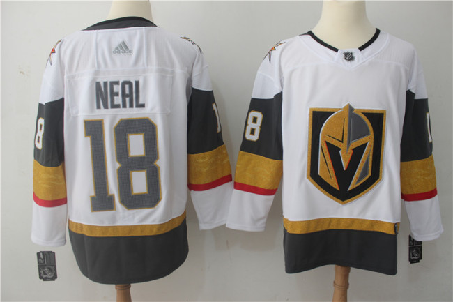 Vegas Golden Knights Home Jersey White NO.18 NEAL