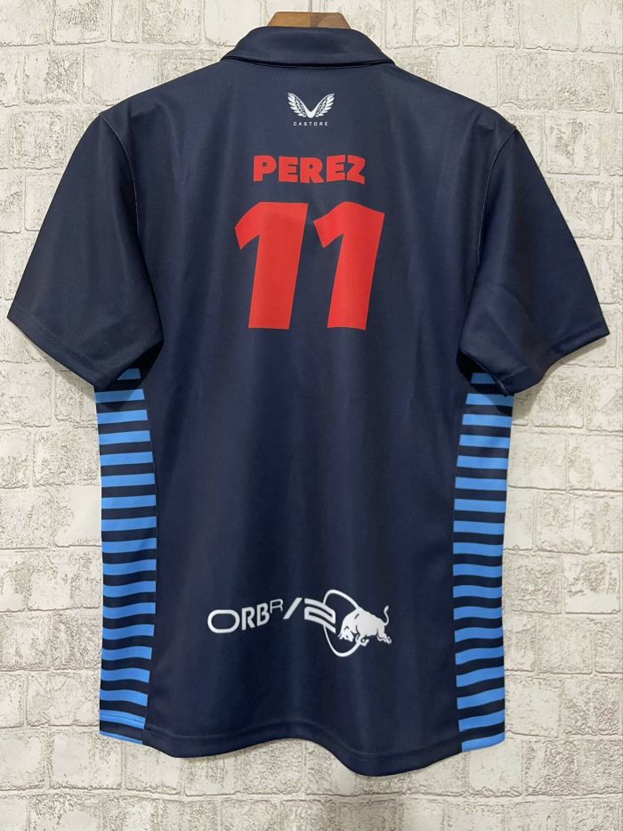 2024 Red Bull Racing Polo shirt Black NO.11 PEREZ
