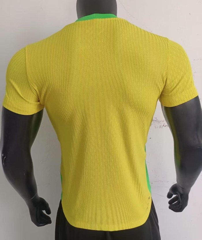 Brazil Women's Team 2025 Copa America Home Player Version Man Jersey
