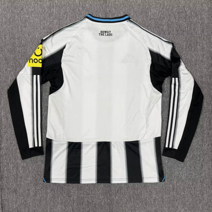 Newcastle United Man Home Long Sleeve Jersey 25/26