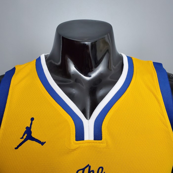 Andrew Wiggins Golden State Warriors Swingman Jersey Yellow