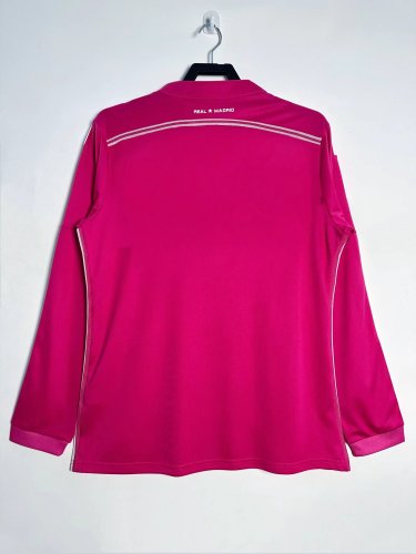 Real Madrid Away Long Sleeve Retro Jersey 2014/15