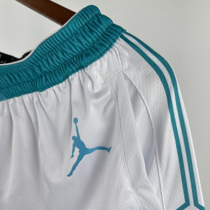 Charlotte Hornets Team Basketball Shorts White 20/21