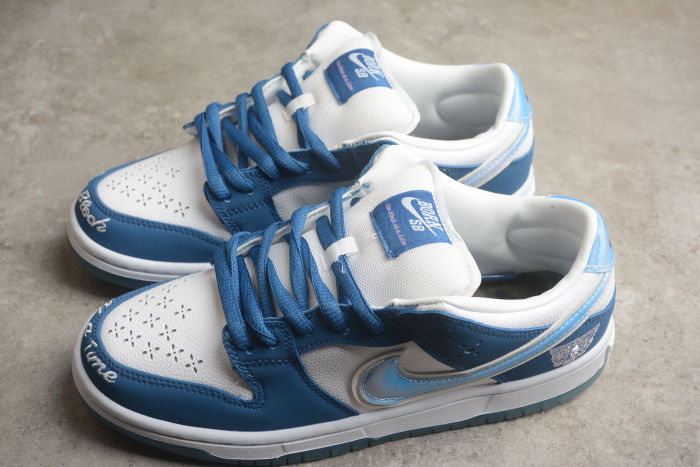 FN7819-400 Born x Raised Nike SB Dunk Low Pro QS One Block At a Time