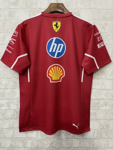 Scuderia Ferrari HP 2025 Team T-Shirt Red