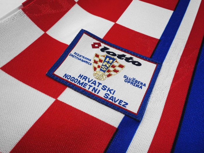 Croatia Away Retro Jersey 1998