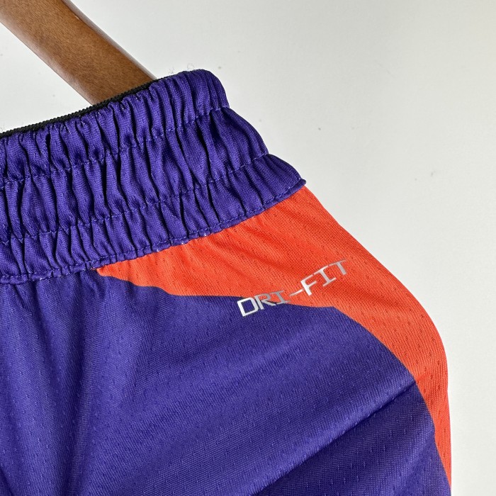 Phoenix Suns Shorts Classic Edition  Purple 2024