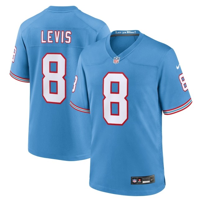 Tennessee Titans Jersey Blue 24/25 NO.8 LEVIS