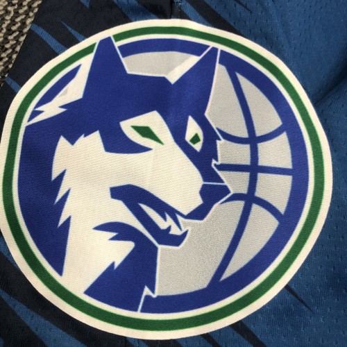 Minnesota Timberwolves Blue Shorts2022 City Edition
