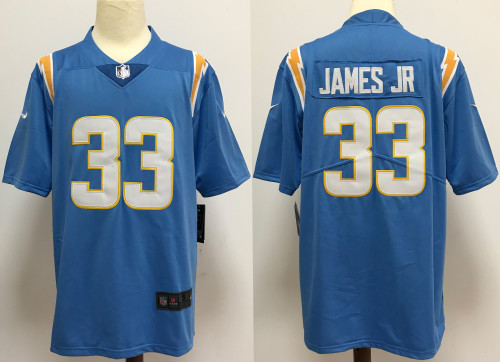 Los Angeles Chargers Alternate Jersey Light Blue NO.33 JAMES JR