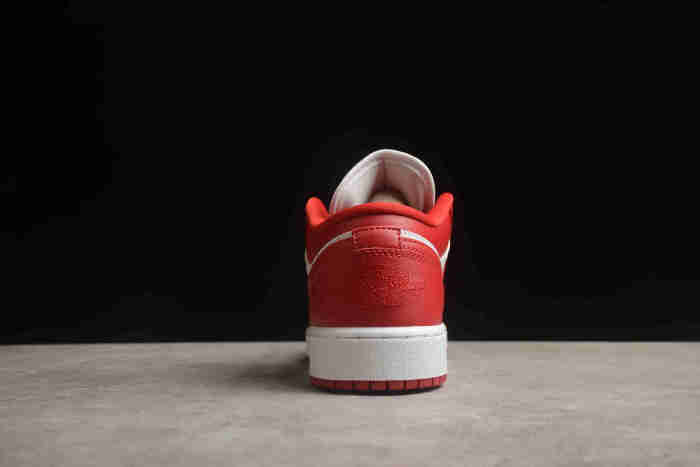Air Jordan 1 Low Gym Red White (GS) 553560-611