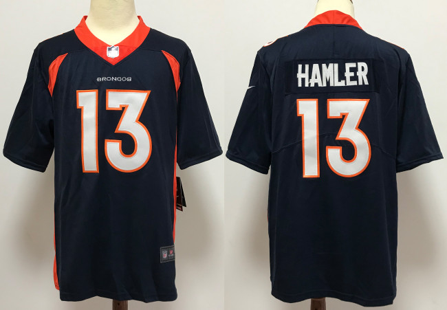 Denver Broncos Jersey Black 2024 NO.13 HAMLER
