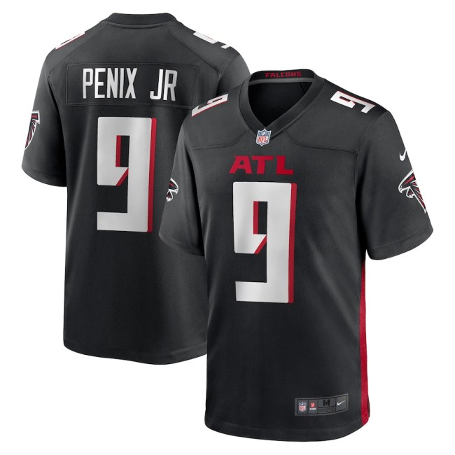 Atlanta Falcons Jersey Black NO.9 PENIX JR