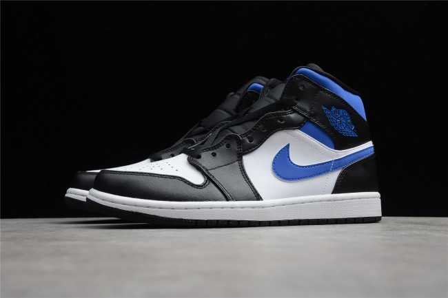 Air Jordan 1 Mid White Royal 554724-140
