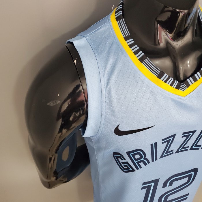Ja Morant Memphis Grizzlies City Edition Swingman Jersey Light Blue