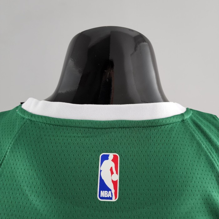 Jaylen Brown Boston Celtics Platinum Swingman Jersey Green Gold