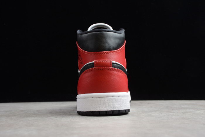 Jordan 1 Mid Chicago Black Toe 2020 (554724-069)