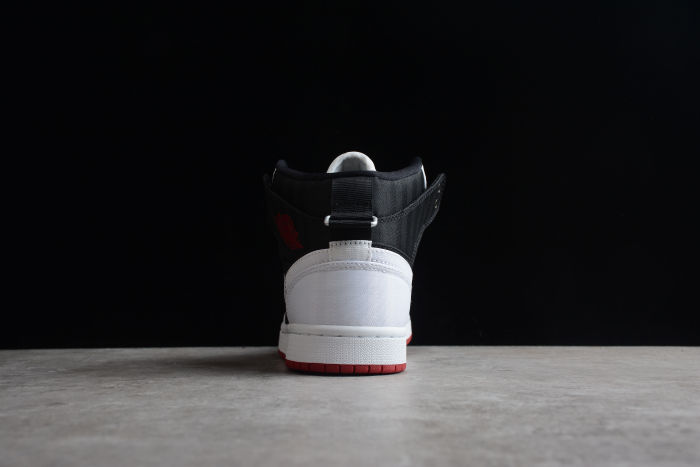 Air Jordan 1 Mid SE Utility White Black Gym Red