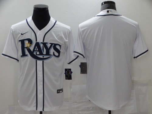 Tampa Bay Rays Jersey White Fan Version NO Number