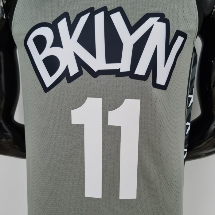 Kyrie Irving Brooklyn Nets 75th Anniversary City Edition Swingman Jersey Royal Blue
