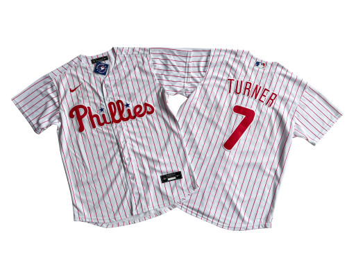 Philadelphia Phillies Limited Jersey White Fan Version NO.7 TURNER