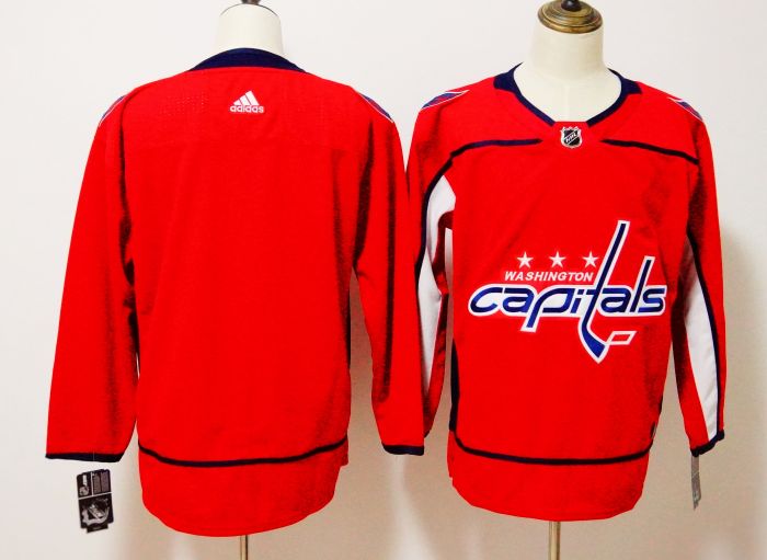 Washington Capitals Home Player Red NO Number