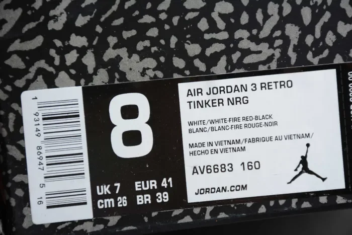 Air Jordan 3 White CT8532-400