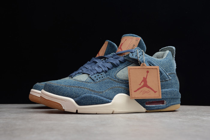 Levi's x Air Jordan 4 Blue Denim AO2571-401