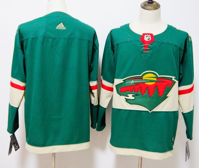 Minnesota Wild Home Jersey Green  NO Number