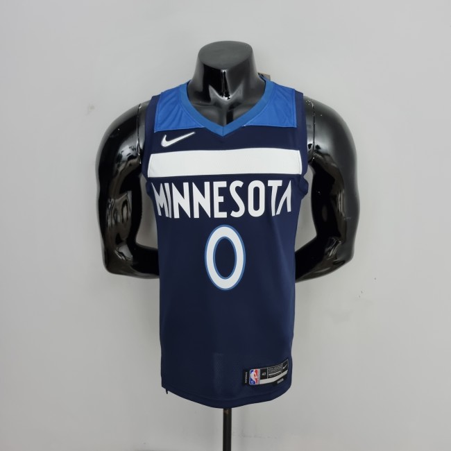 D'Angelo Russell Minnesota Timberwolves 75th Anniversary 2022 Swingman Jersey Blue