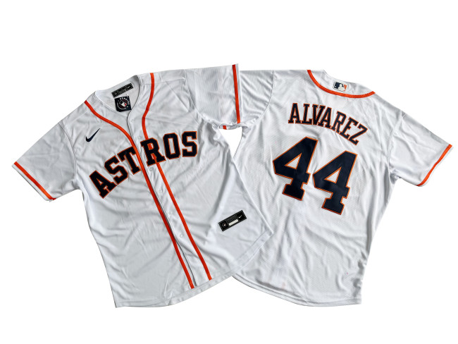 Houston Astros Limited Jersey White Fan Version NO.44 ALVAREZ