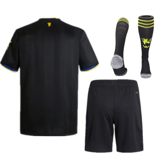 Manchester United Third Kids Suit & Socks 25/26